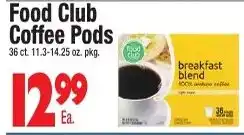 King Kullen Food Club coffee pods offer