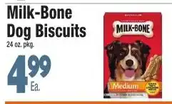 King Kullen Milk-Bone dog biscuits offer
