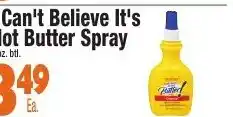 King Kullen Pam Hot Butter Spray offer