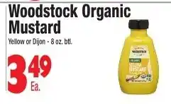 King Kullen Woodstock Organic Mustard offer