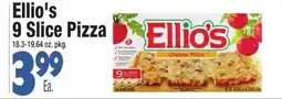 King Kullen Ellio's 9 slice pizza offer