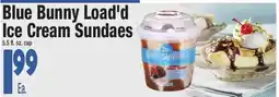 King Kullen Blue Bunny Load'd Ice Cream Sundaes offer