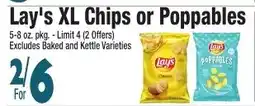 King Kullen Lay's XL Chips or Poppables offer