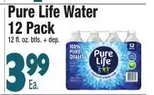 King Kullen Pure Life Water offer