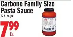 King Kullen Carbone Family Size Pasta Sauce offer