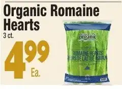 King Kullen Organic Romaine Hearts offer
