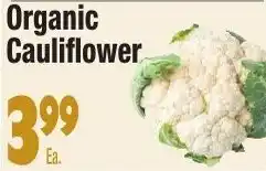 King Kullen Organic Cauliflower offer