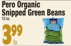 King Kullen Pero Organic Snipped Green Beans offer