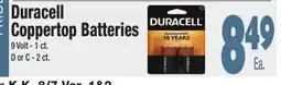 King Kullen Duracell Coppertop Batteries offer