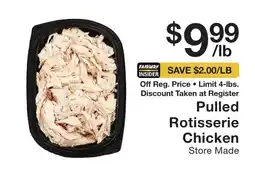 Fairway Store Market Fairway Insider Pulled Rotisserie Chicken offer