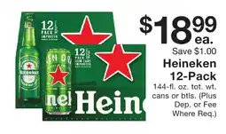 Fairway Store Market Heineken 12-Pack offer