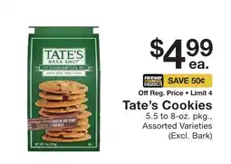 Fairway Store Market Tate's Cookies offer