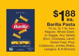 Fairway Store Market Barilla Pasta offer
