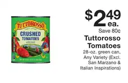 Fairway Store Market Tuttorrosso Tomatoes offer