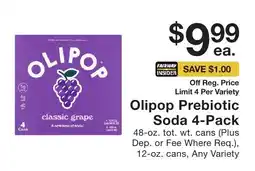 Fairway Store Market Olipop Prebiotic Soda offer