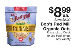 Fairway Store Market Bob's Red Mill Organic Oats offer