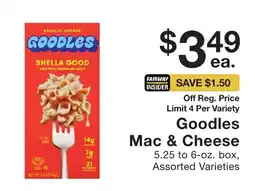 Fairway Store Market Goodles Mac & Cheese offer
