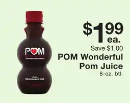 Fairway Store Market Pom Wonderful Pom Juice offer