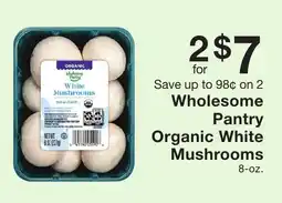 Fairway Store Market Wholesome Pantry Organic White Mushrooms offer