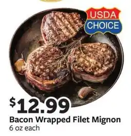 Fareway Bacon Wrapped Filet Mignon offer