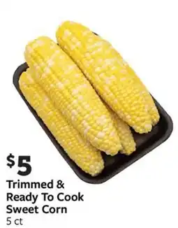 Fareway Trimmed & Ready To Cook Sweet Corn offer