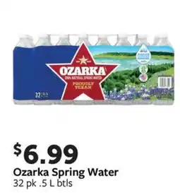 Fareway Ozarka spring water offer