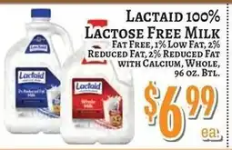 Trade Fair Supermarket Lactaid lactose free milk offer