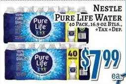 Trade Fair Supermarket Nestle pure life water offer