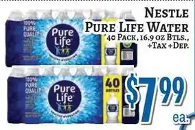 Trade Fair Supermarket Nestle pure life water offer