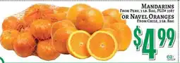 Trade Fair Supermarket Mandarins or Navel Oranges offer
