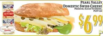 Trade Fair Supermarket Pearl Valley Domestic Swiss Cheese offer
