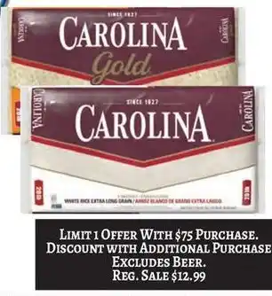 Trade Fair Supermarket Carolina Gold White Rice offer