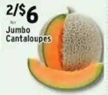 Met Foodmarkets Jumbo Cantaloupes offer