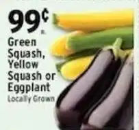 Met Foodmarkets Green Squash, Yellow Squash or Eggplant offer