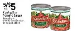 Met Foodmarkets Contadina tomato sauce offer