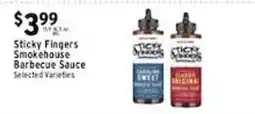 Met Foodmarkets Sticky Fingers Smokehouse Barbecue Sauce offer