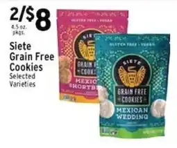 Met Foodmarkets Siete Grain Free Cookies offer