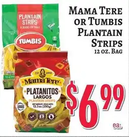 Trade Fair Supermarket Mama Tere or Tumbis plantain strips offer