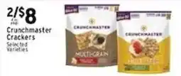 Met Foodmarkets Crunchmaster Crackers offer