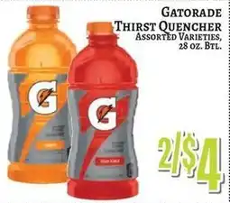 Trade Fair Supermarket Gatorade Thirst Quencher offer