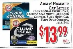 Trade Fair Supermarket Arm & Hammer cat litter offer