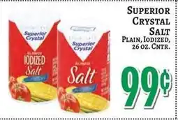 Trade Fair Supermarket Superior crystal salt offer