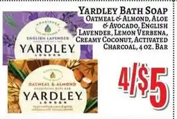 Trade Fair Supermarket Yardley Bath Soap offer