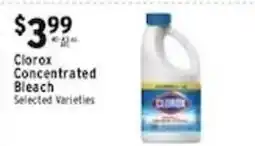Met Foodmarkets Clorox concentrated bleach offer