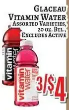 Trade Fair Supermarket Glaceau vitamin water offer