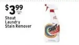 Met Foodmarkets Shout laundry stain remover offer