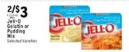 Met Foodmarkets Jell-o Gelatin or Pudding Mix offer