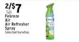 Met Foodmarkets Febreze air air refresher spray offer