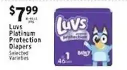 Met Foodmarkets Luv's Platinum Protection Diapers offer