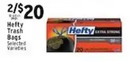 Met Foodmarkets Hefty trash bags offer